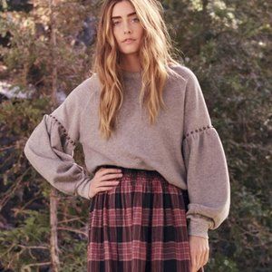 THE GREAT Bishop Sleeve Sweatshirt